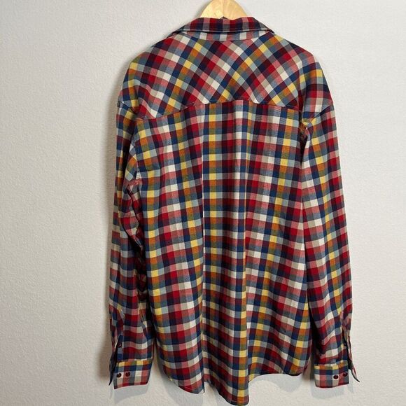 Mountain Khakis Peaks Flannel Bullseye Button Down Flannel Shirt Men's Size XXL - Picture 4 of 7